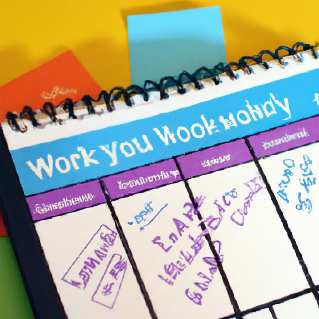 Jak zaplanować tygodniowy plan treningowy